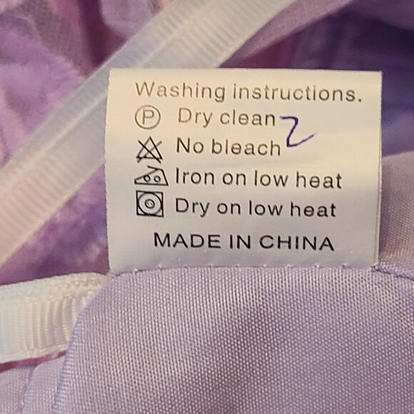 New Mother of the Bride (12) Lilac Satin and Embroidered 3/4 Sleeve Maxi Dress - Picture 10 of 10